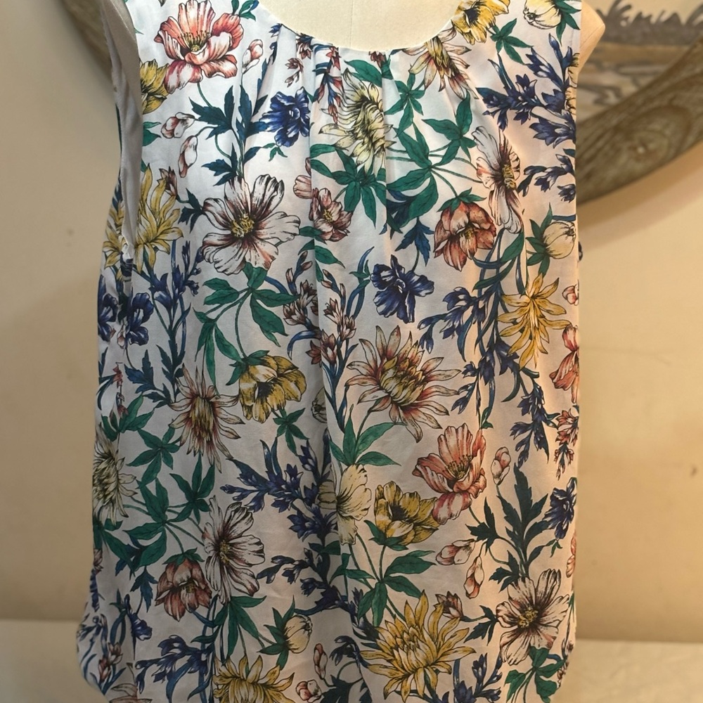 Liz Claiborne Multicolor Floral Blouse